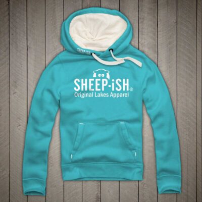 Sheep-ish ® Clothing Original Lakes Apparel Hoodie Lagoon